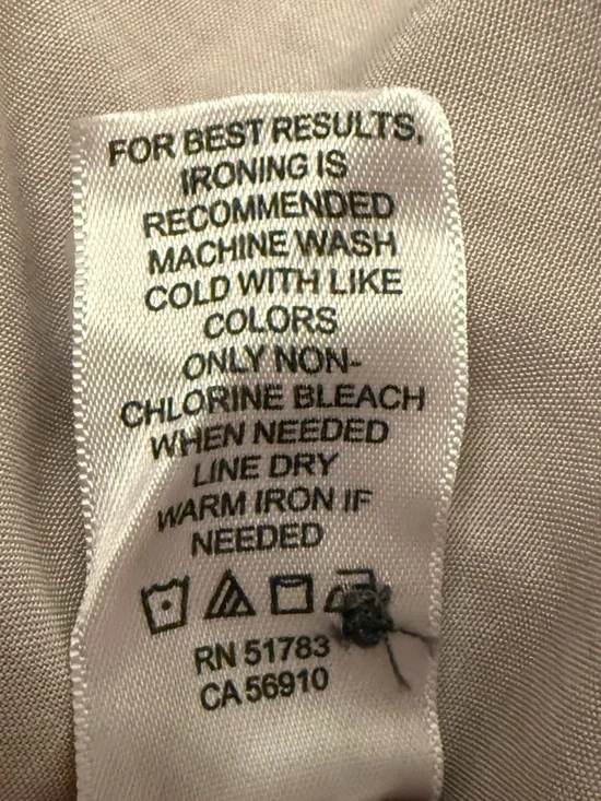 Maurice's Utility Relaxed Button Down Shirt Dusty Pink Women's Size XL Feminine - Picture 13 of 13